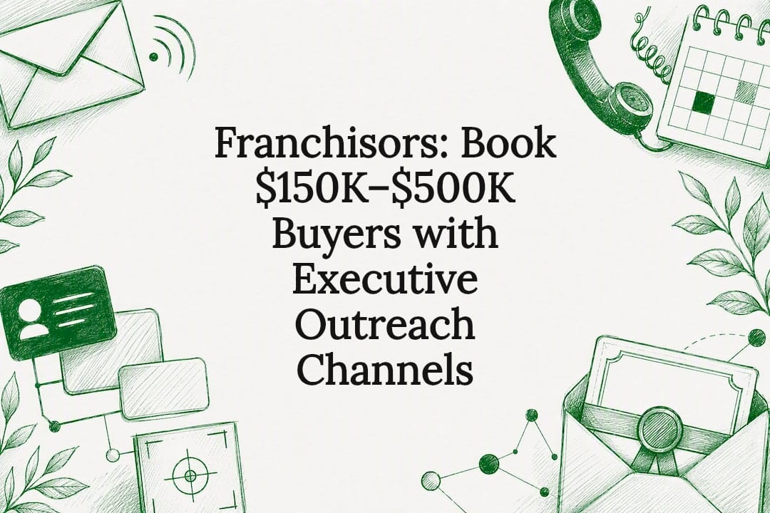 Decorative executive outreach title card