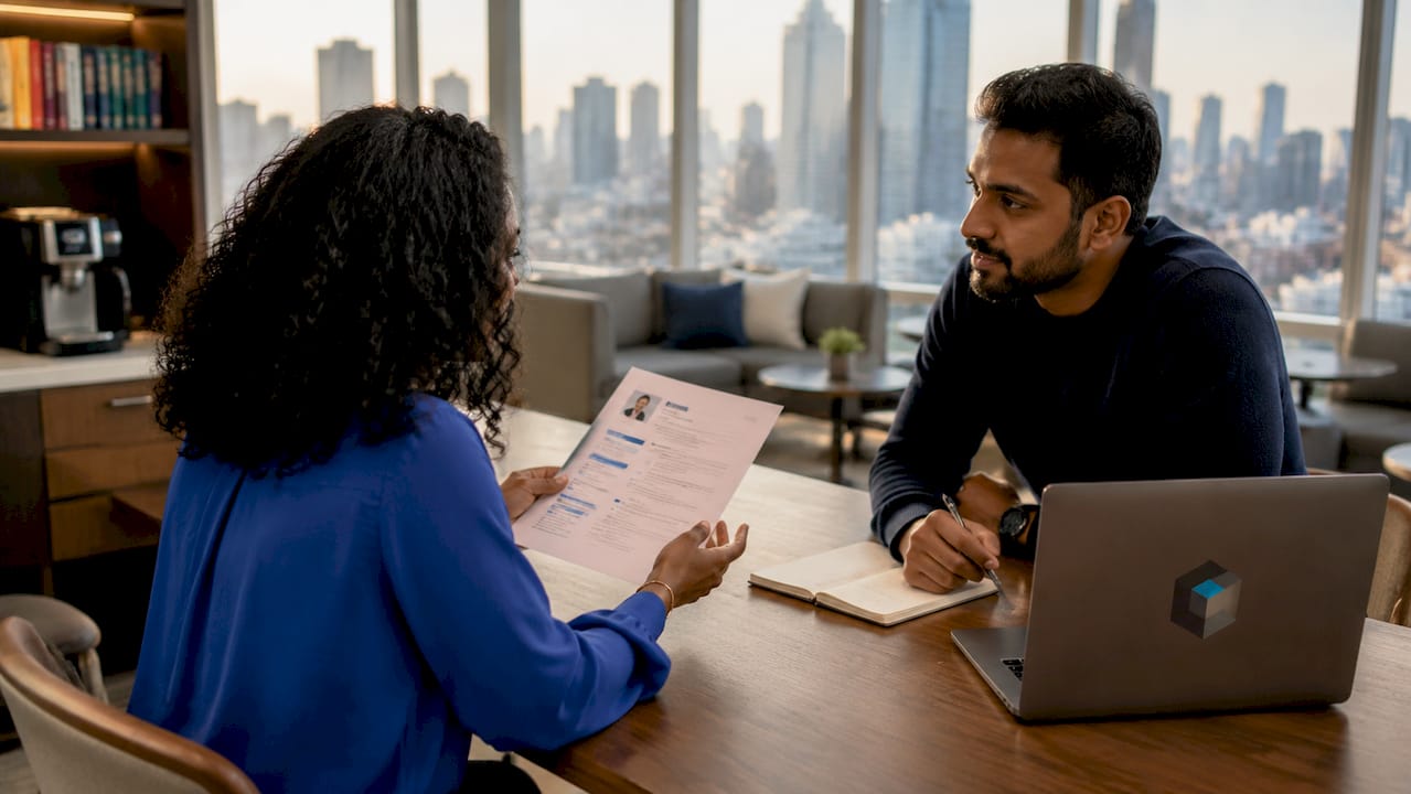 Managers defining ideal passive candidate profile