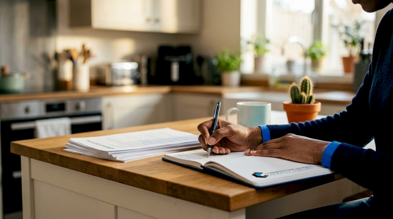 Hands typing on laptop for sales applications