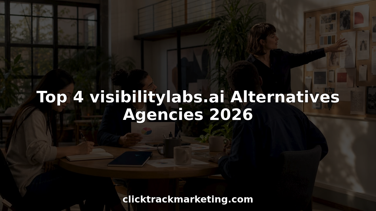 Top 4 visibilitylabs.ai Alternatives Agencies 2026