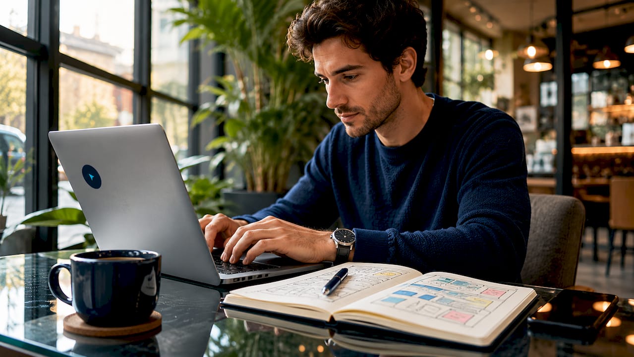 Specialist working on Google Local Services Ads setup
