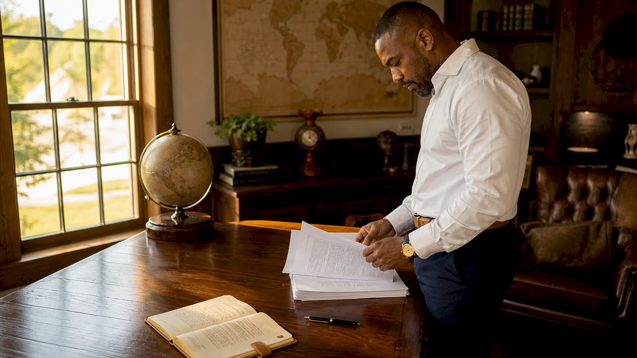 Attorney handling legal privilege documents