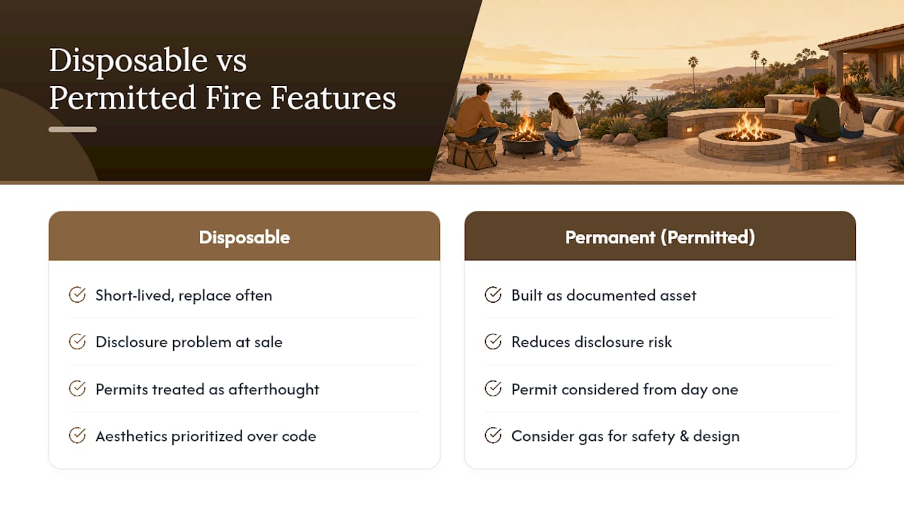 Why the "Just Buy a Fire Pit" Advice Misses the Point — overview diagram