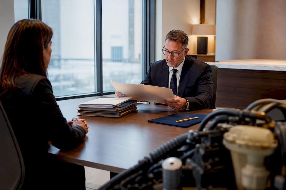 Arbitration hearing reviewing vehicle warranty evidence