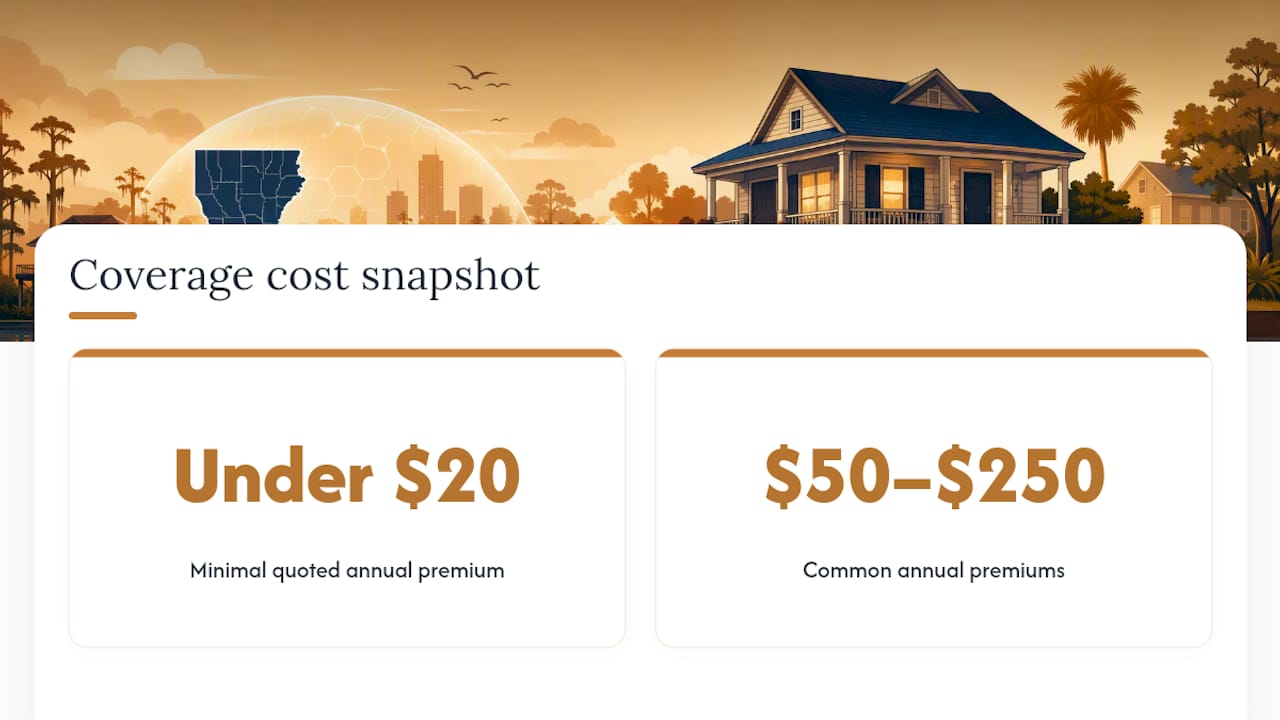 Water backup endorsement cost ranges