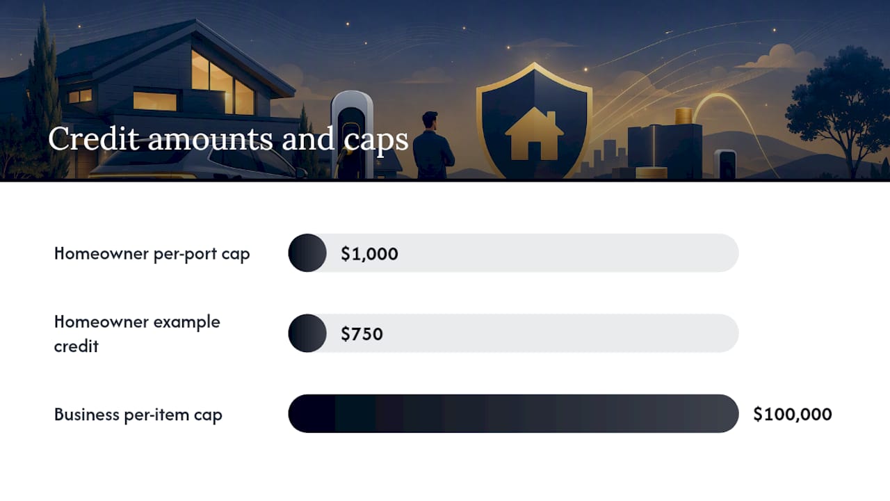 How Much Is the EV Charger Tax Credit and What Costs Qualify — overview diagram
