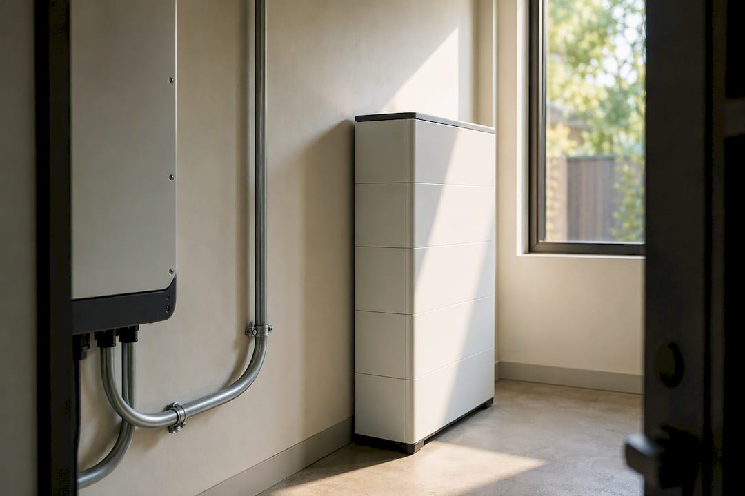 Battery storage connected to charging infrastructure