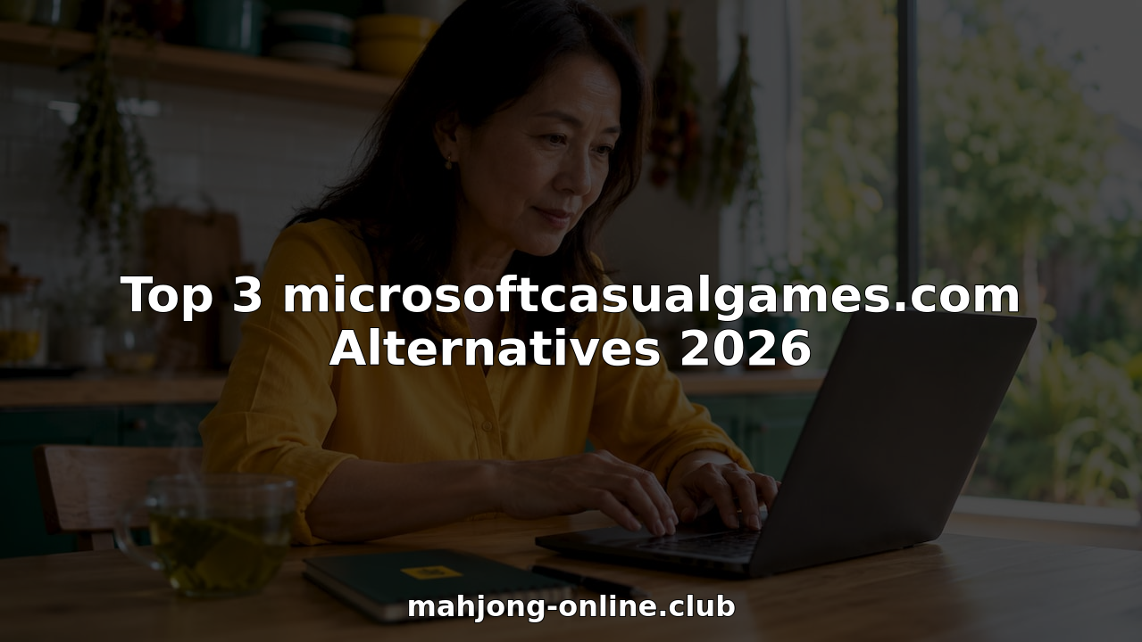 Top 3 microsoftcasualgames.com Alternatives 2026