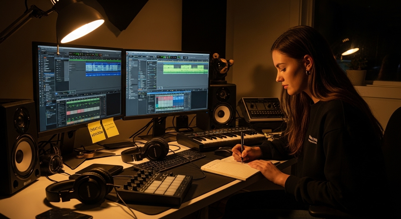 Digital Audio Workstation - How To Choose A DAW? 1 bedroom studio daw workflow