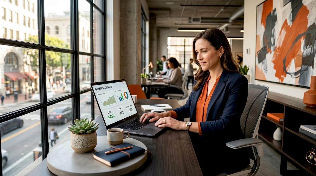 Coordinator tracking law firm marketing data