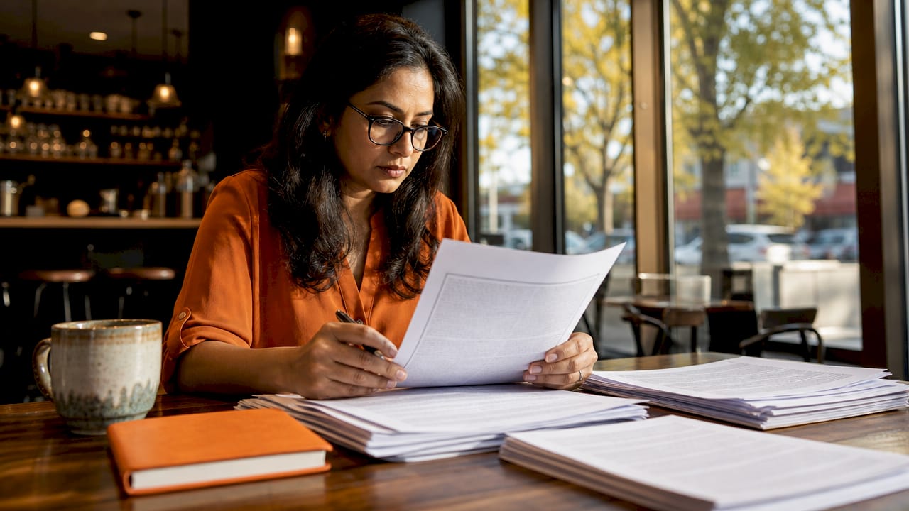 Marketing compliance expert reviewing paid social advertising laws