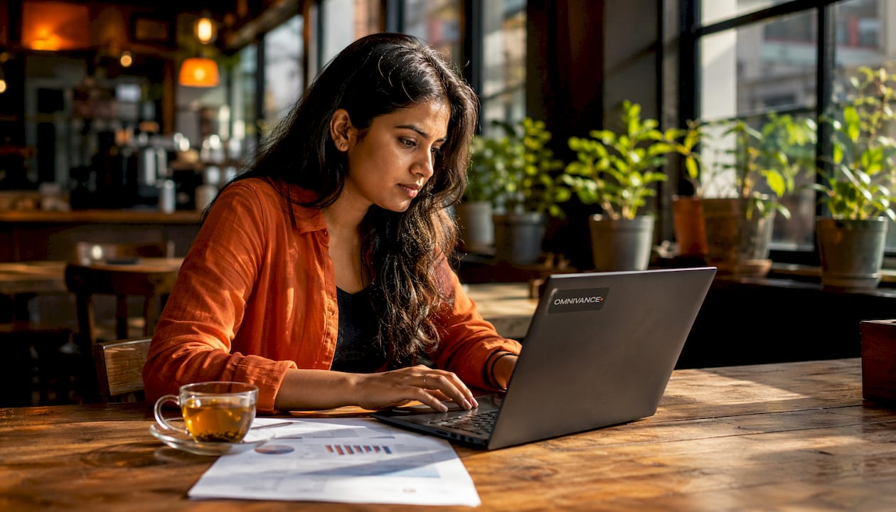 Data scientist working on predictive modeling