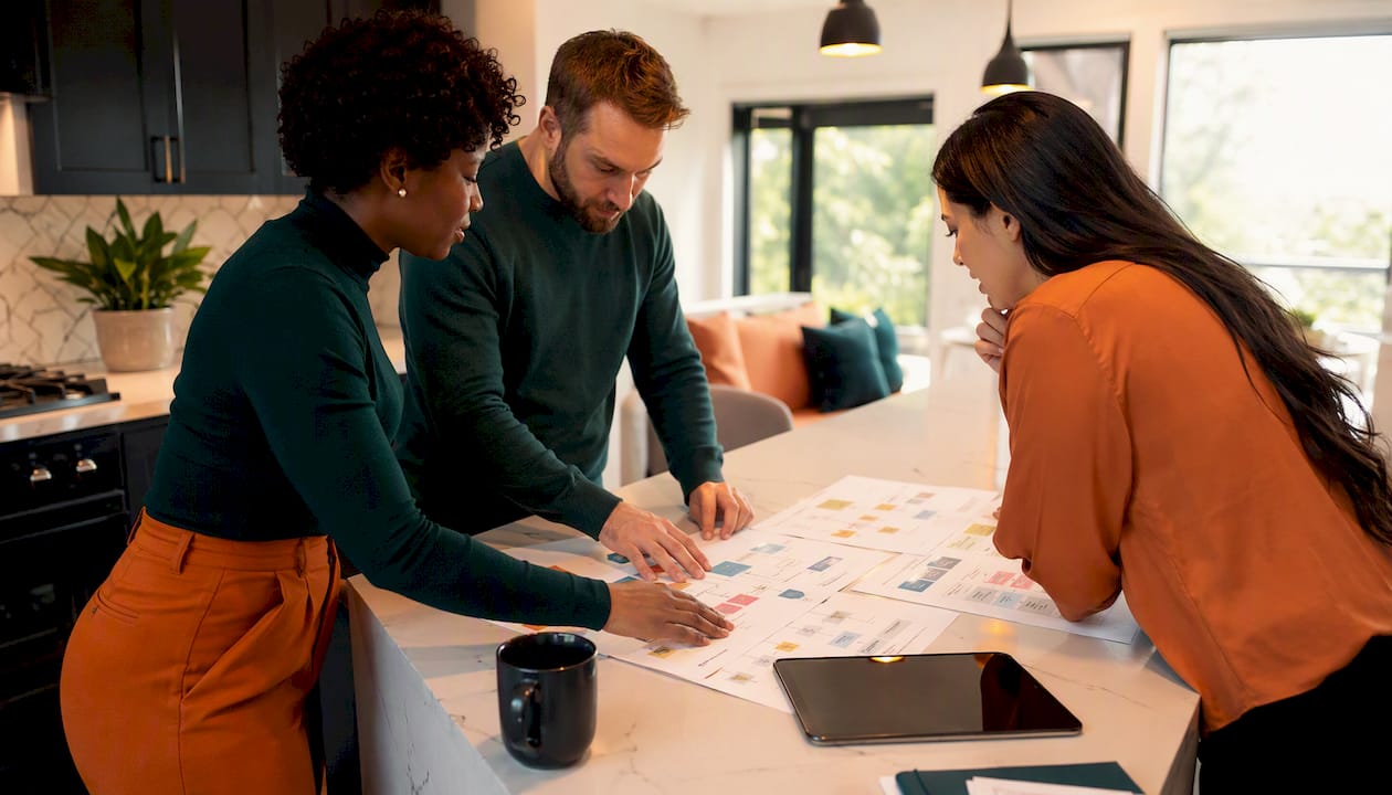 SEO team collaborating on site structural scaling