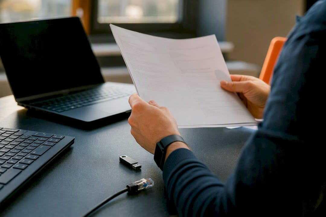 Hands reviewing server-side rendered website logs