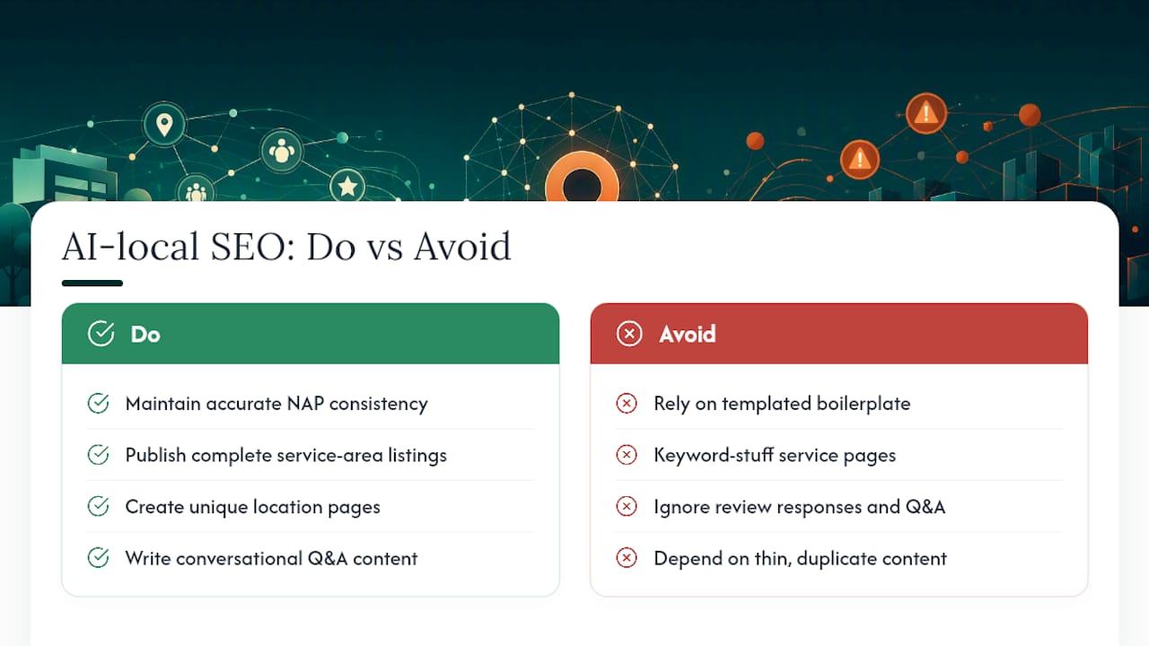 How Is AI Changing Local SEO and Voice Search? — overview diagram