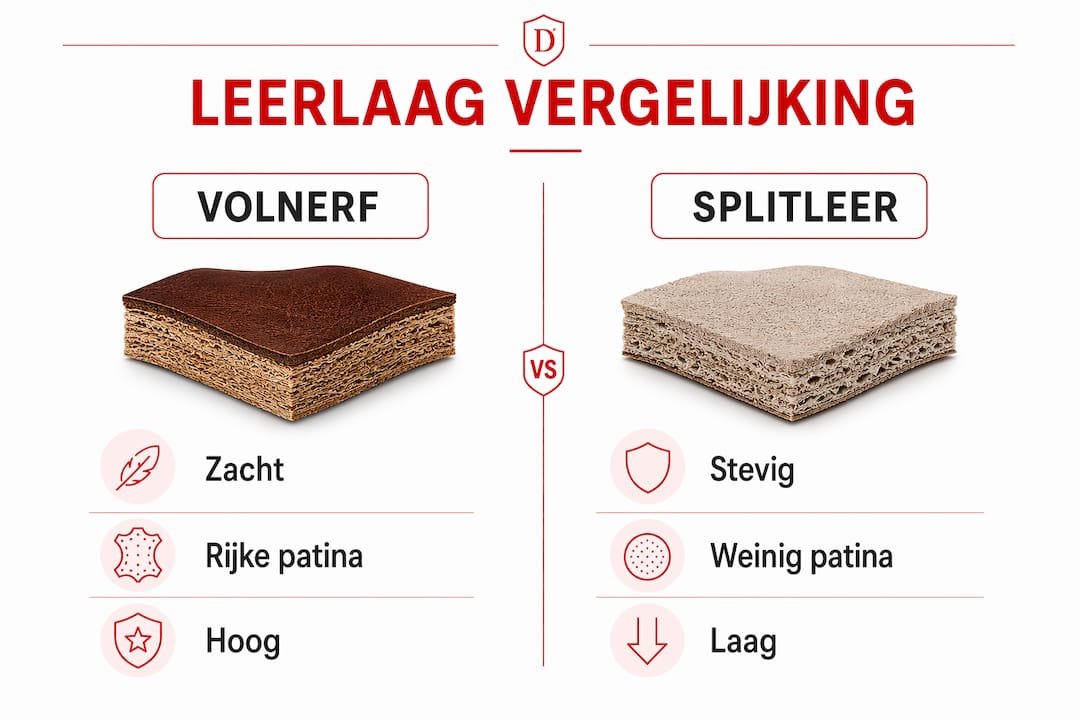 Infographic: Eigenschappen van verschillende leerlagen vergeleken