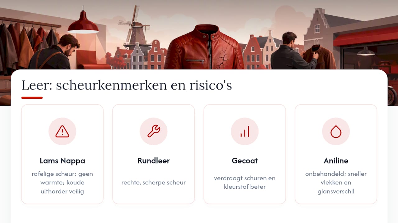 Vergelijking van leertypen en de risico's bij reparatie