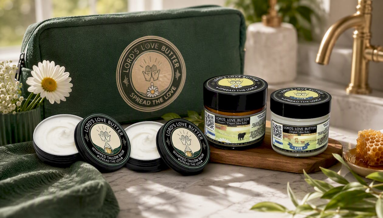 Tallow Face Duo — Vitamin C, Squalane + Rosehip Oil