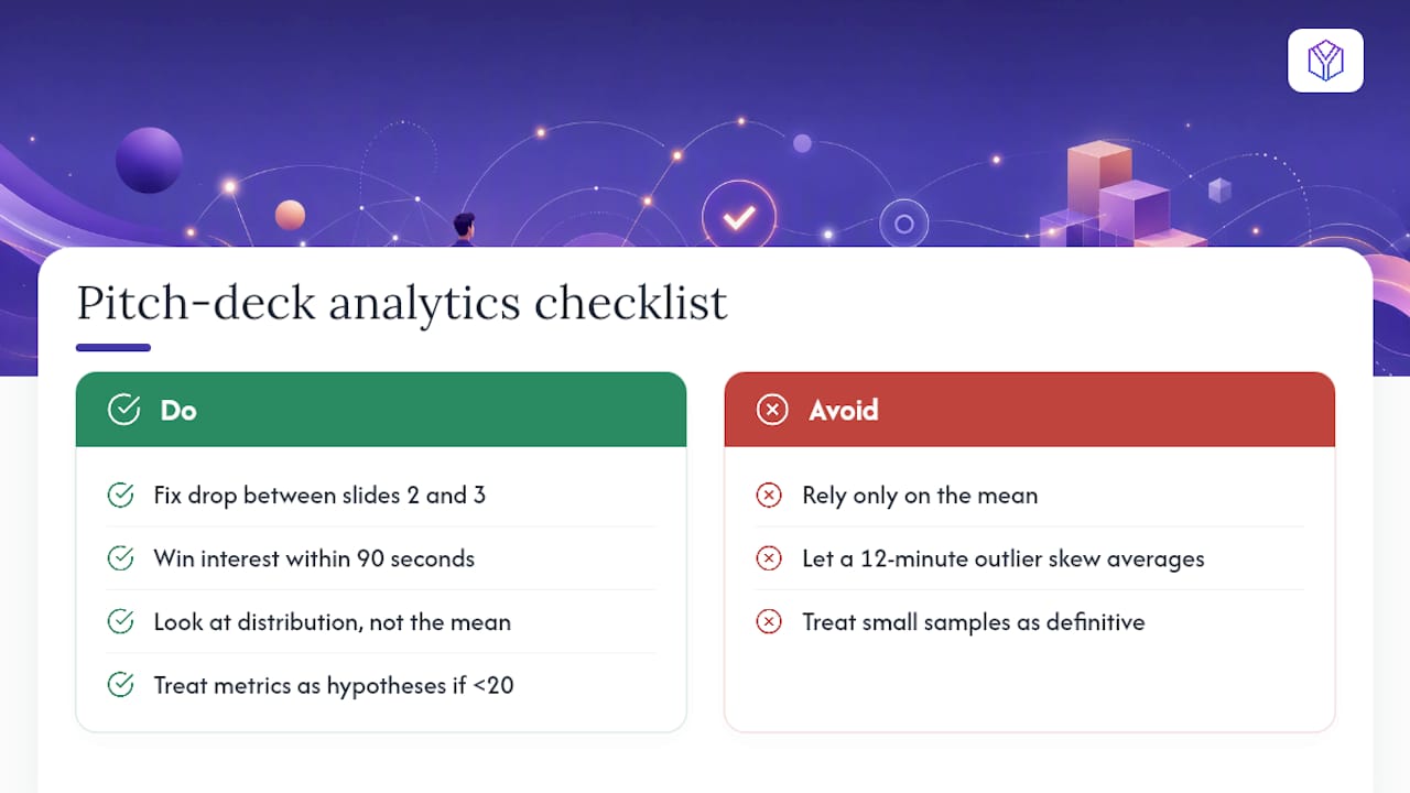 What running pitch-deck analytics actually taught me — overview diagram