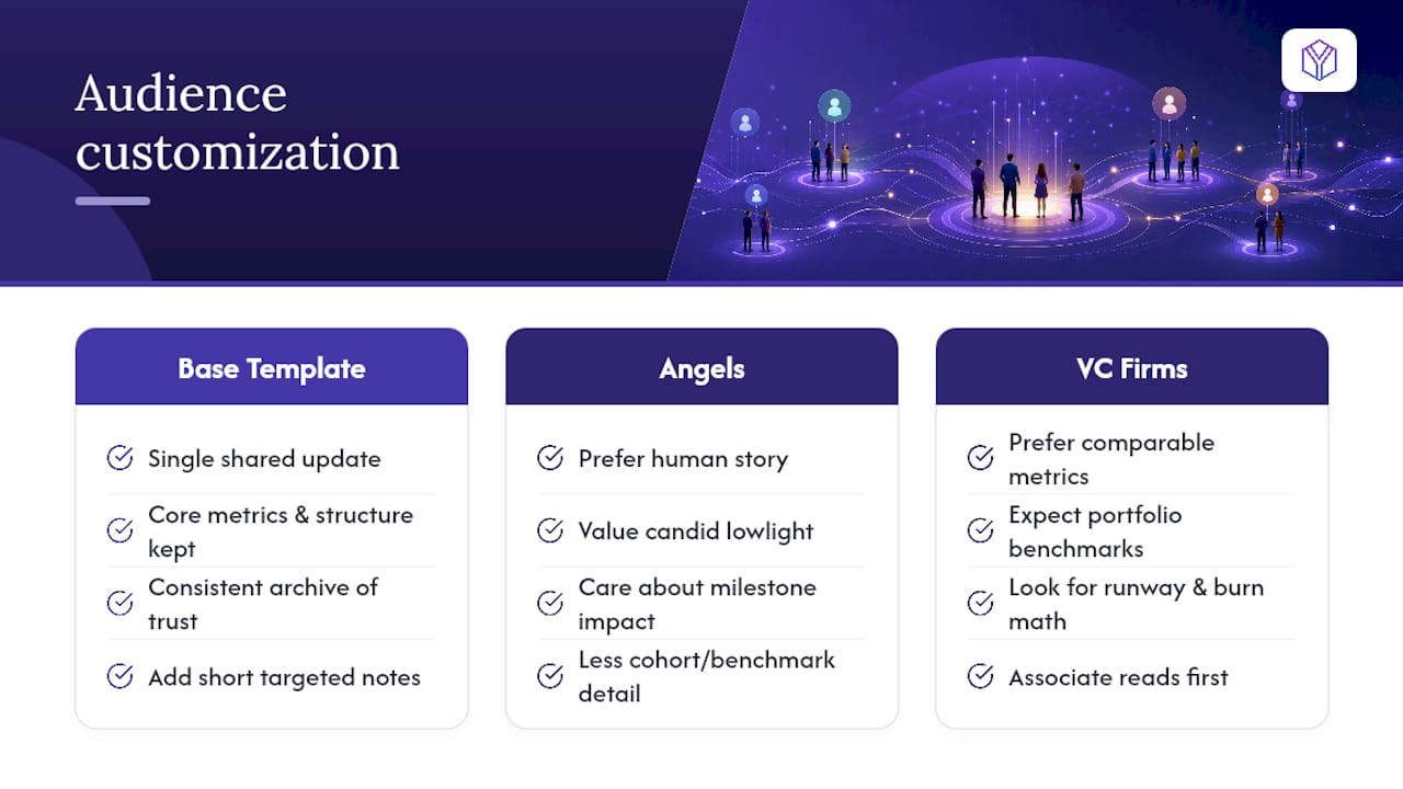 Angel and venture capital update comparison
