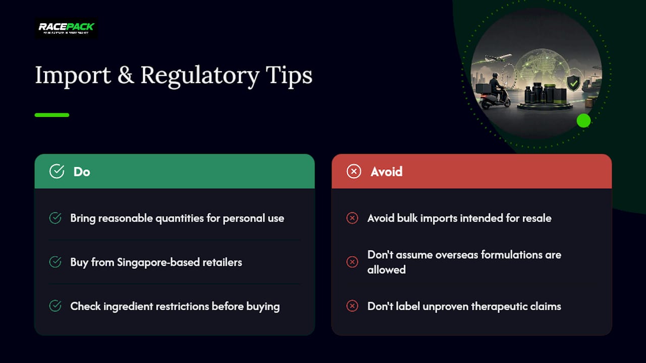 Are There Import or Regulatory Restrictions on Orzax Supplements? — overview diagram
