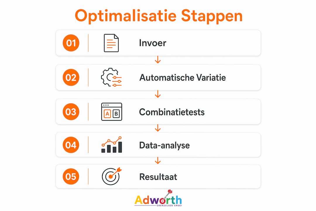Infographic: zo verbeter je stap voor stap je online advertenties