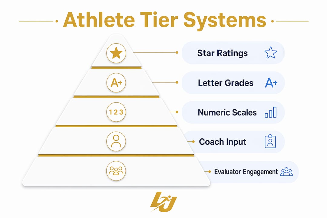 Infographic illustrating tier classification methods