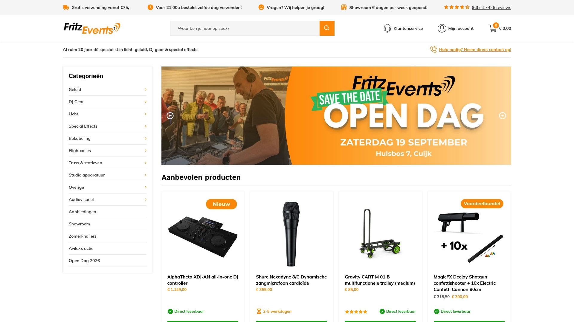 https://fritz-events.nl