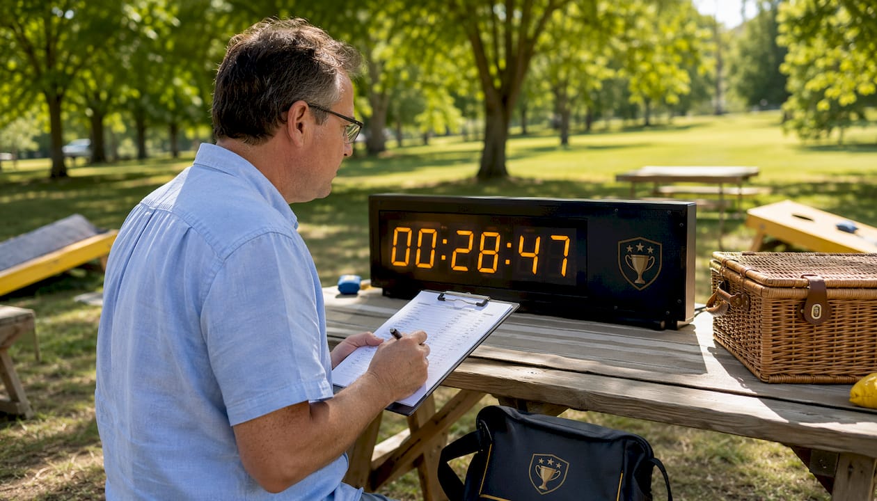 Commissioner managing draft timing and order