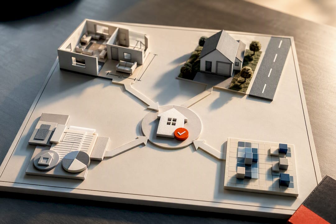 Four home valuation methods converging