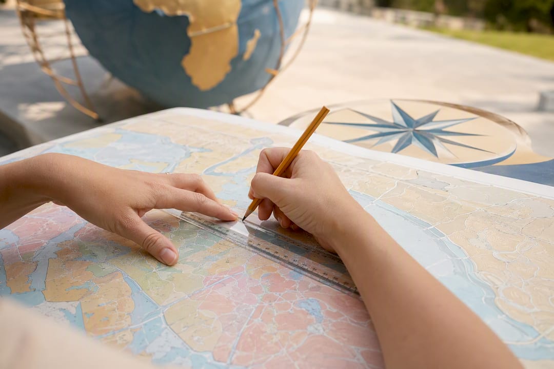 Estimate Map Distance in 10 Seconds