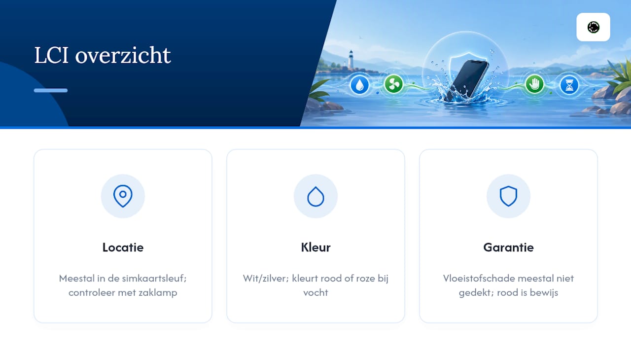 Overzicht van LCI-kleurcodes en hun invloed op de garantie