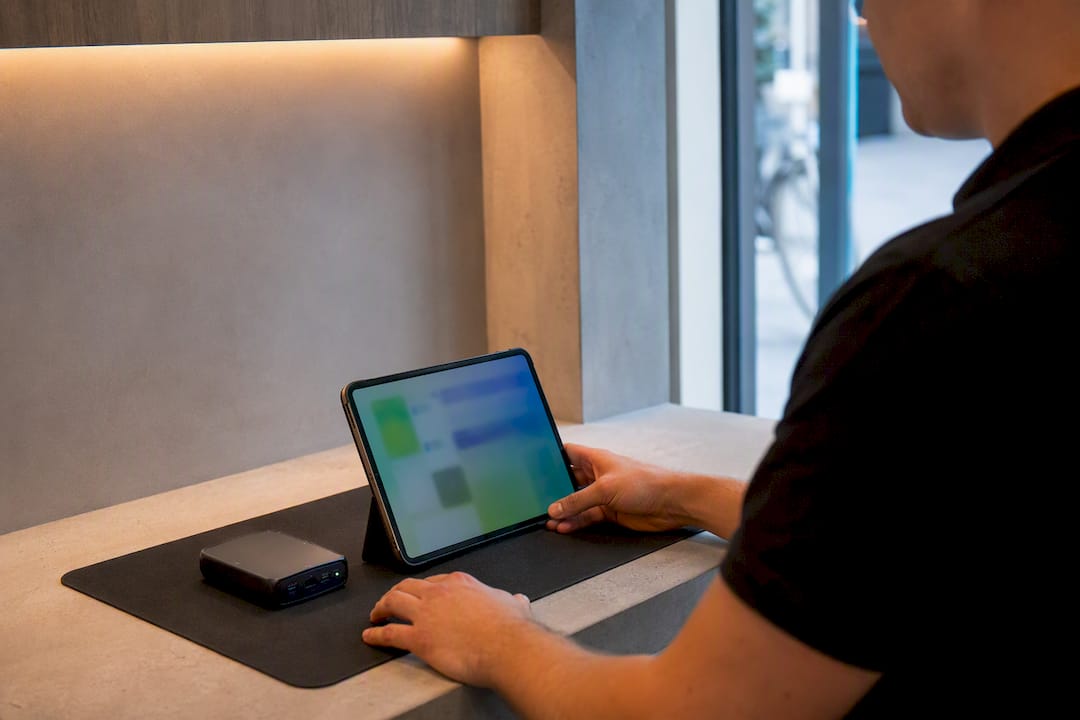 Batterijtest met diagnostische app