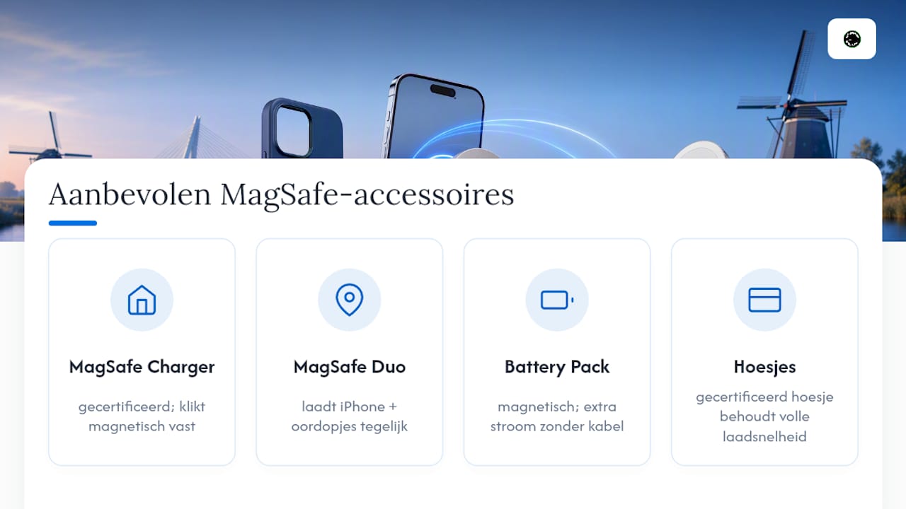 Welke MagSafe-accessoires zijn de moeite waard? — overview diagram