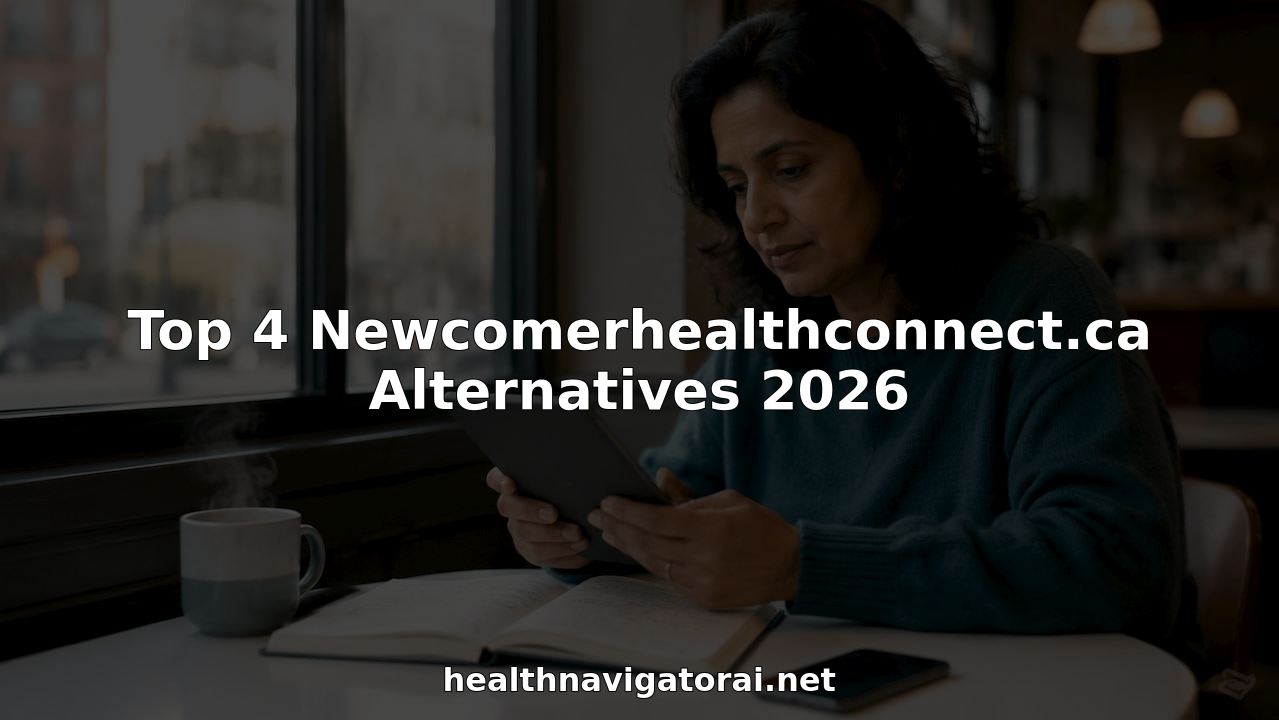 Top 4 Newcomerhealthconnect.ca Alternatives 2026
