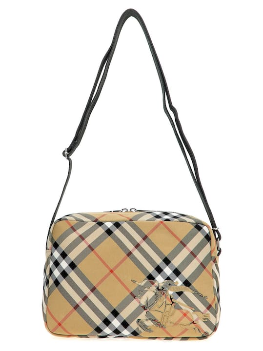 Burberry Beige Polyester Crossbody Bag