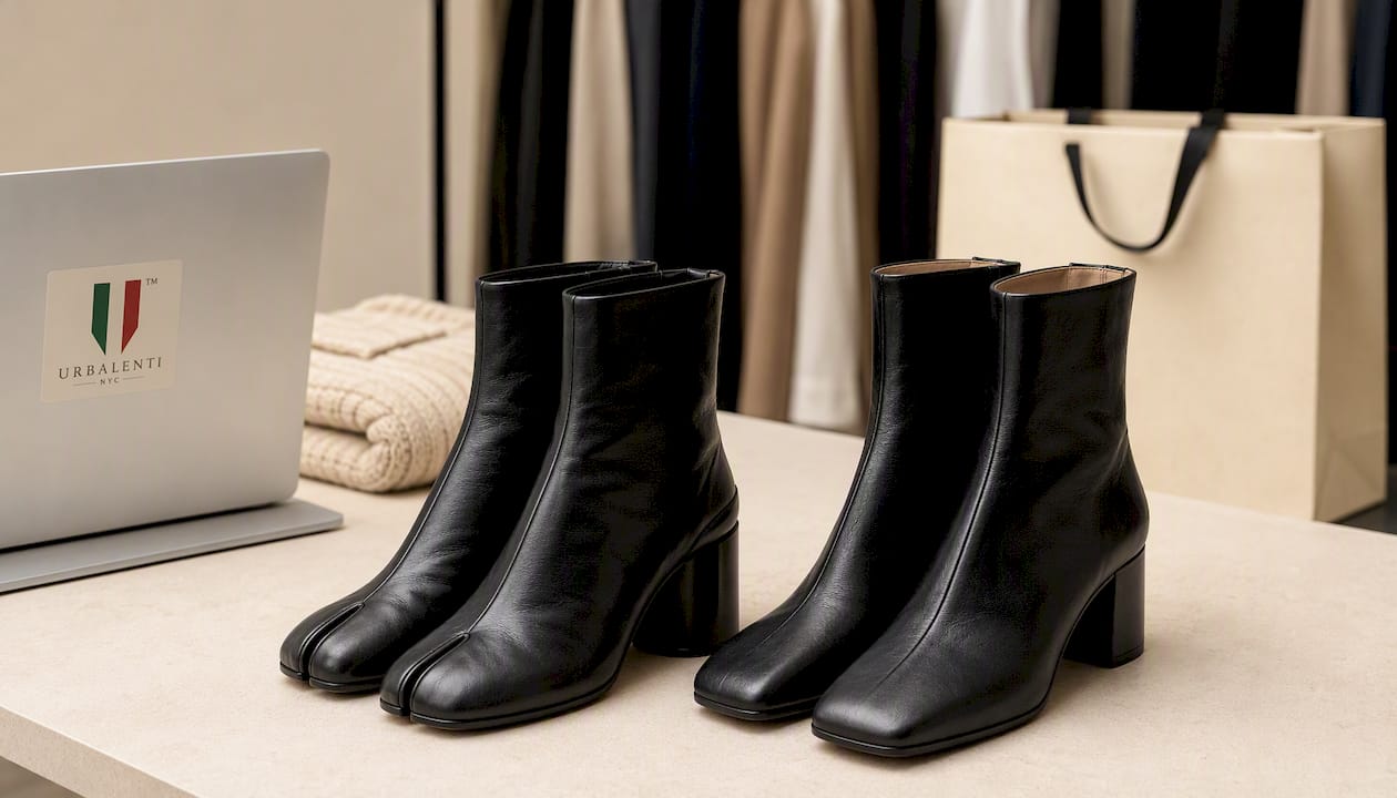 Maison Margiela Black Lamb Ovis Aries Ankle Boots
