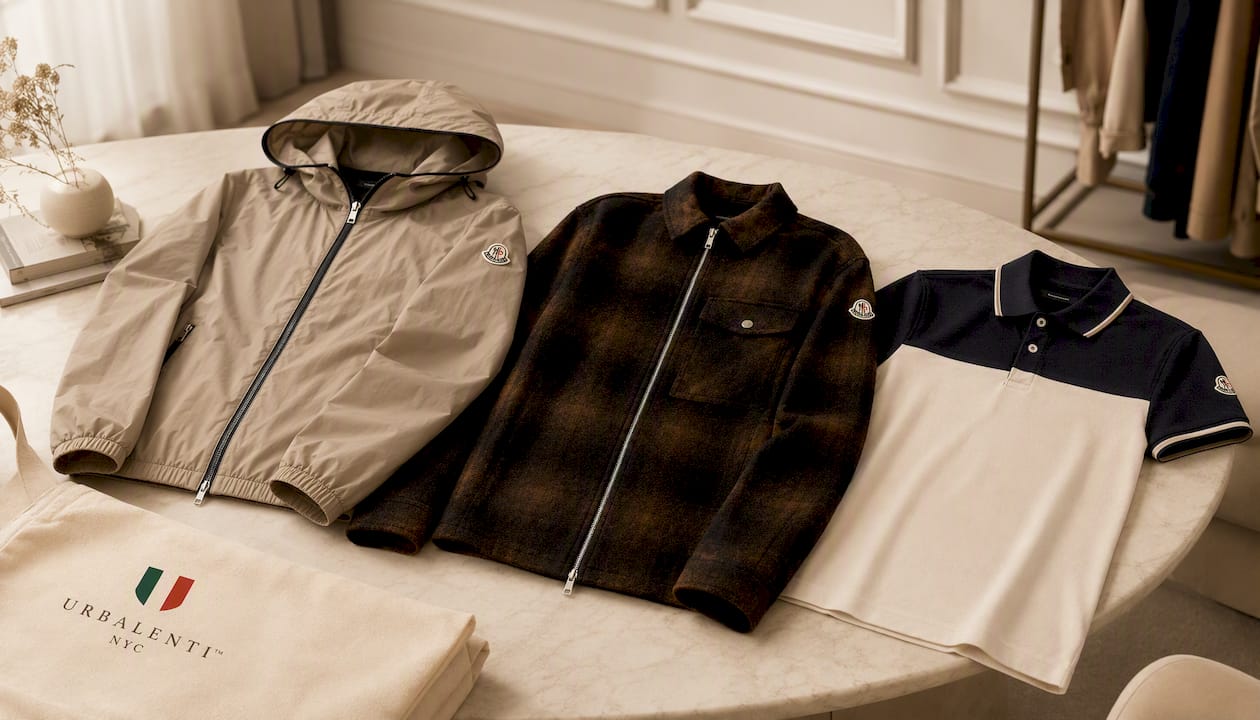 Moncler Beige Polyamide Shell Jacket
