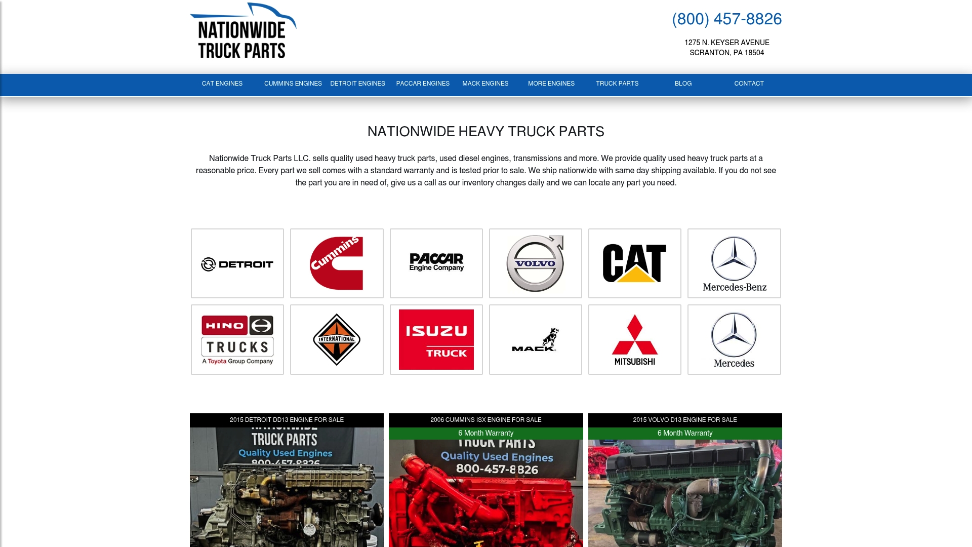 https://nationwideheavytruckparts.com