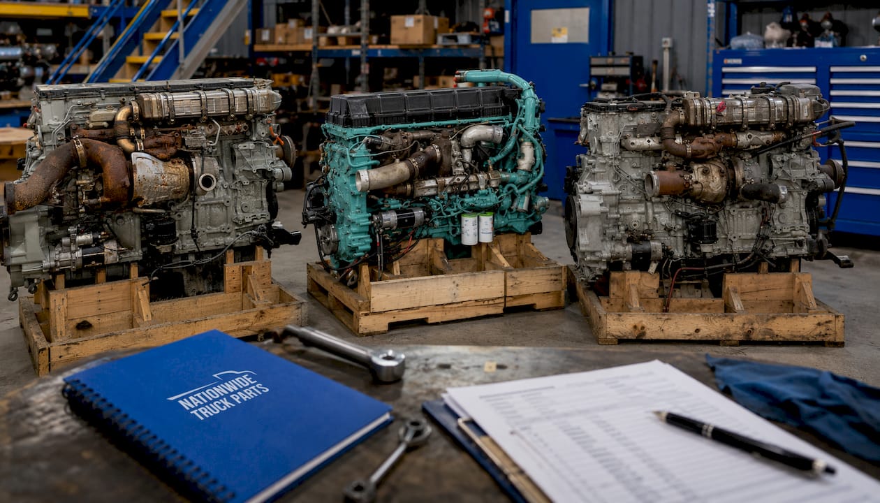 2012 Detroit DD15 Engine Assembly 472903S Good Running Engine