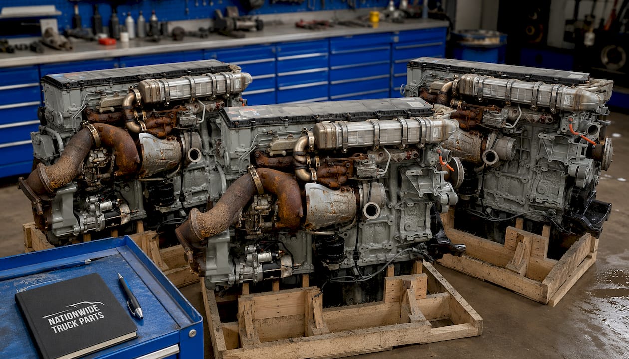 2012 Detroit DD15 Engine Assembly 472903S Good Running Engine