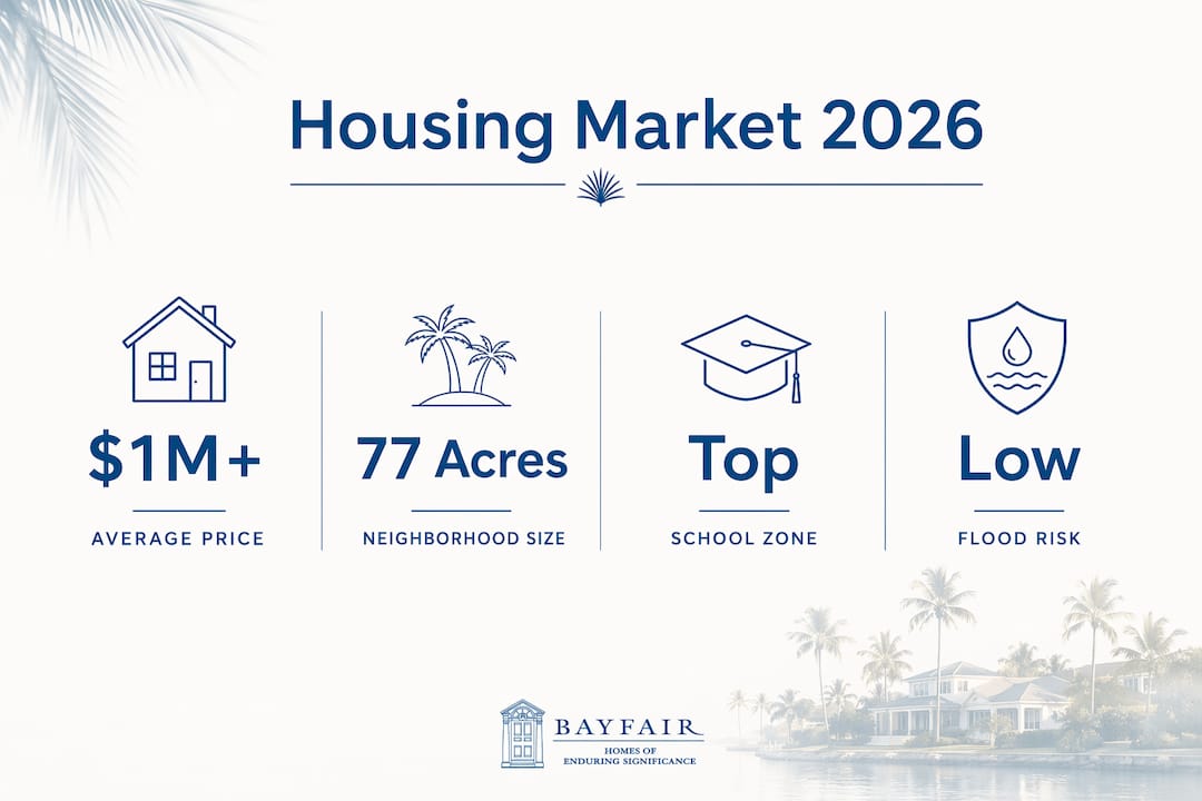 Infographic showing housing market key statistics