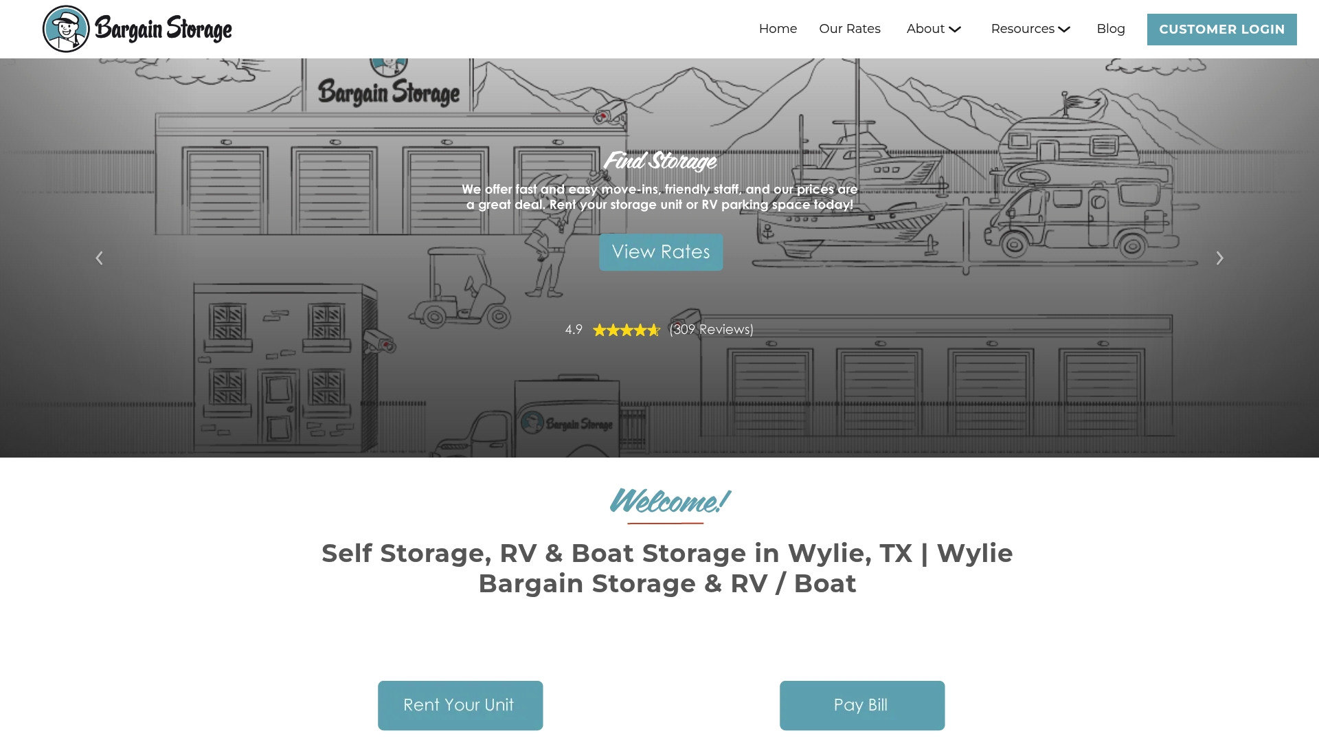 https://bargainstorage.com