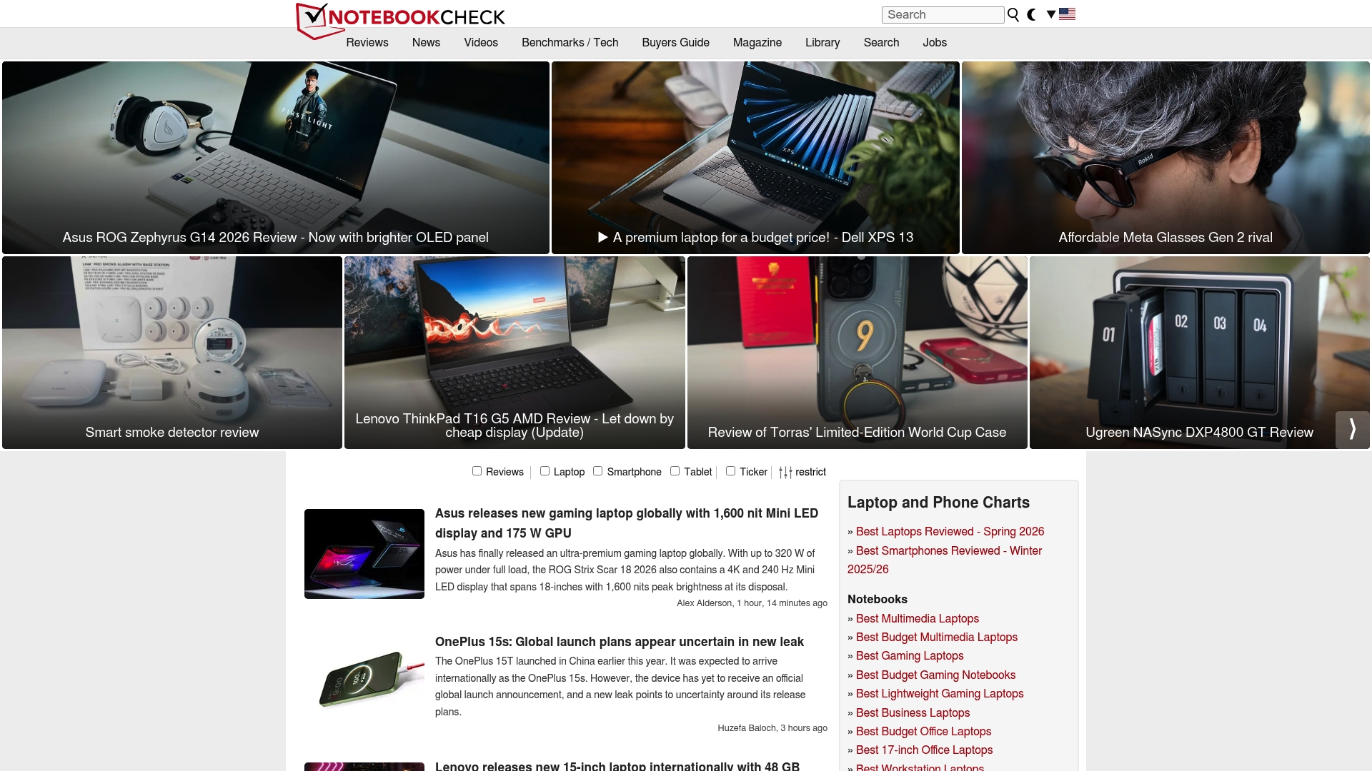 https://notebookcheck.net