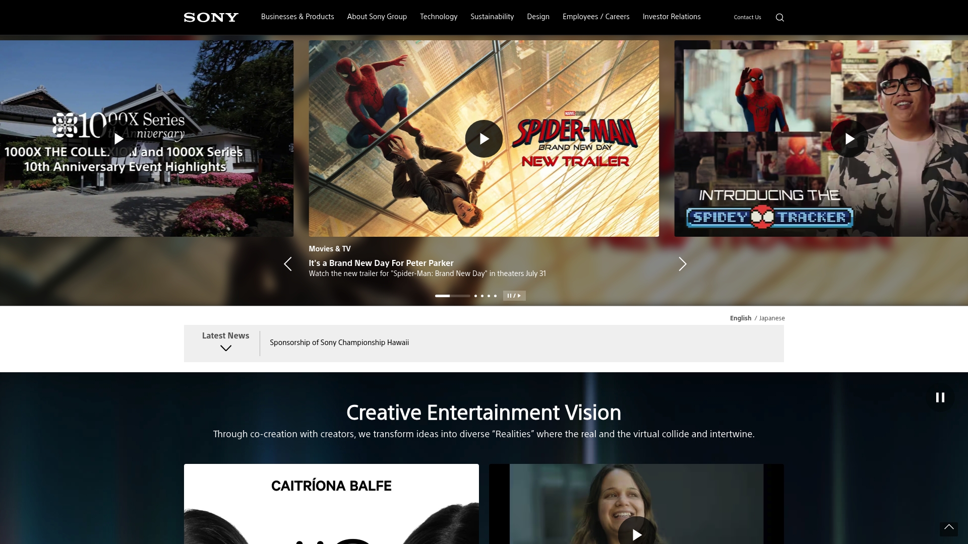 https://sony.com