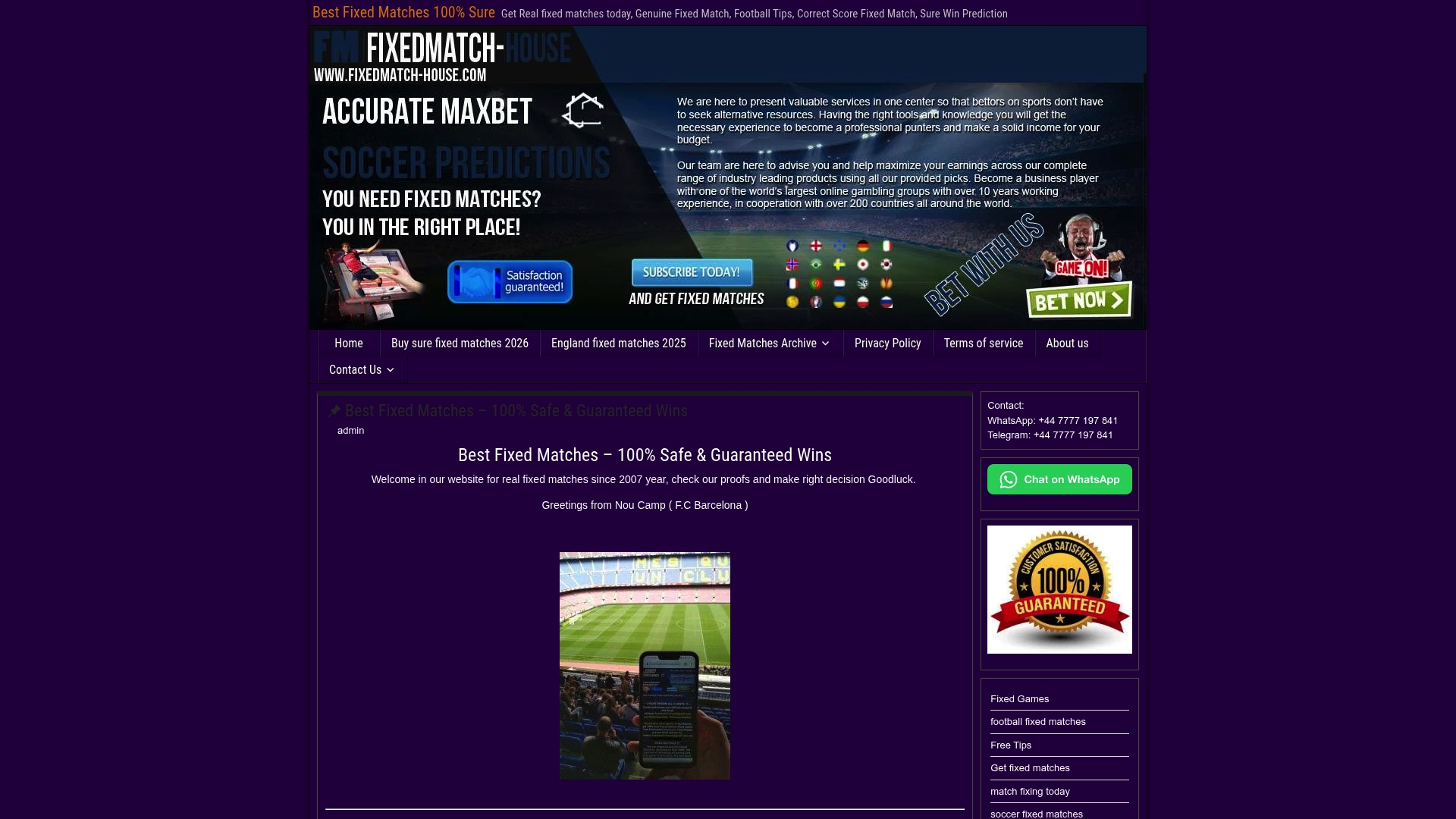 https://fixedmatch-house.com