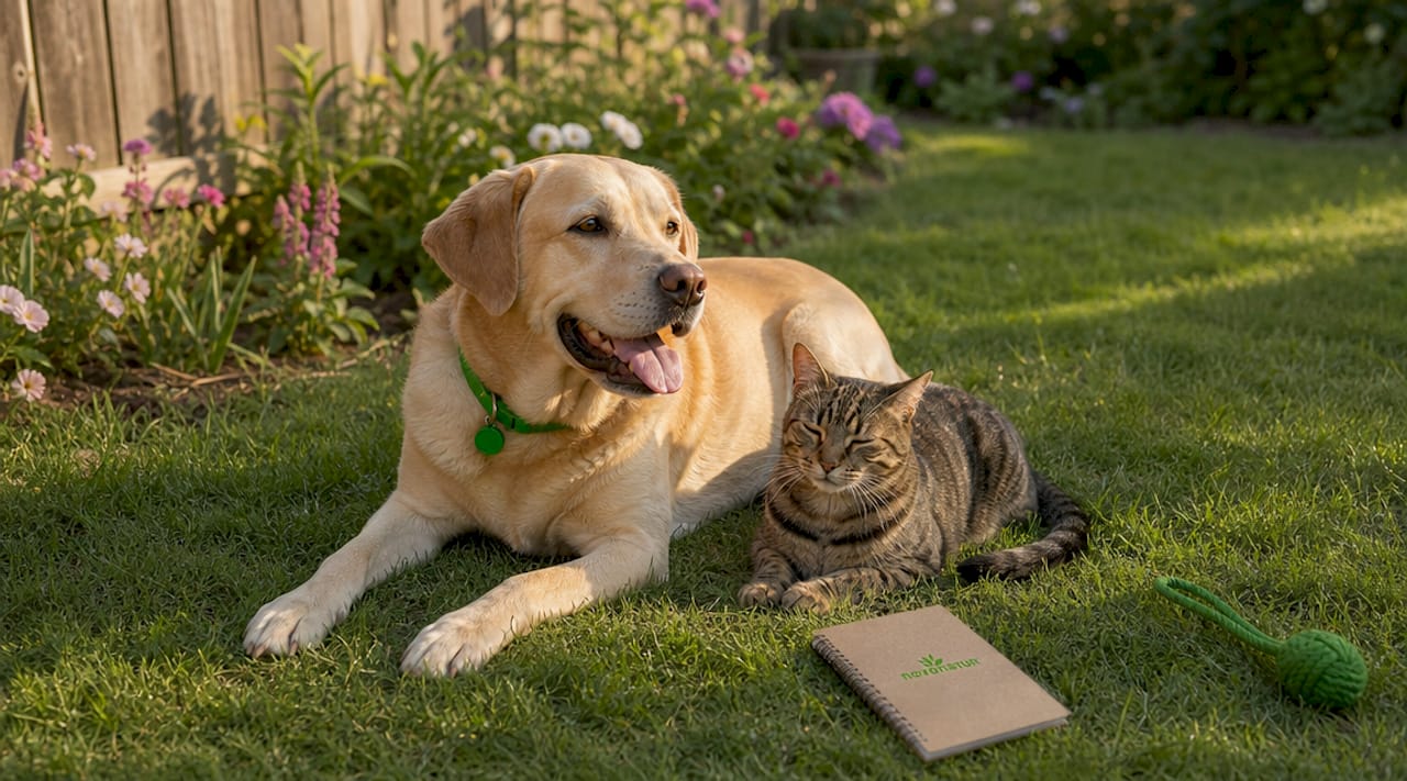 Cuida las patas y el pelo de tu perro y gato para que luzcan sanos y fuertes.