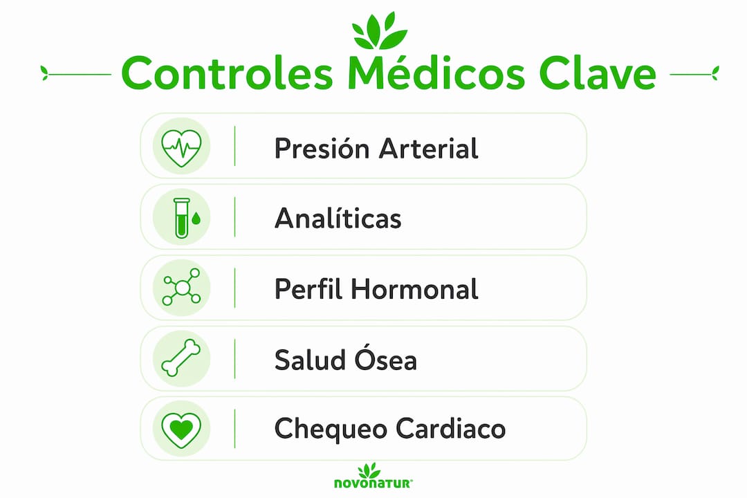 Guía visual sobre los chequeos de salud que conviene realizar al cumplir 40 años