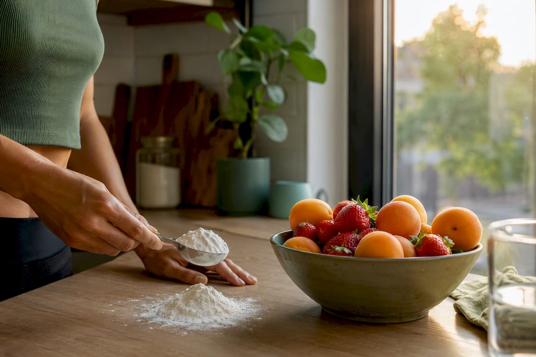 Preparación natural de carbohidratos para el ejercicio