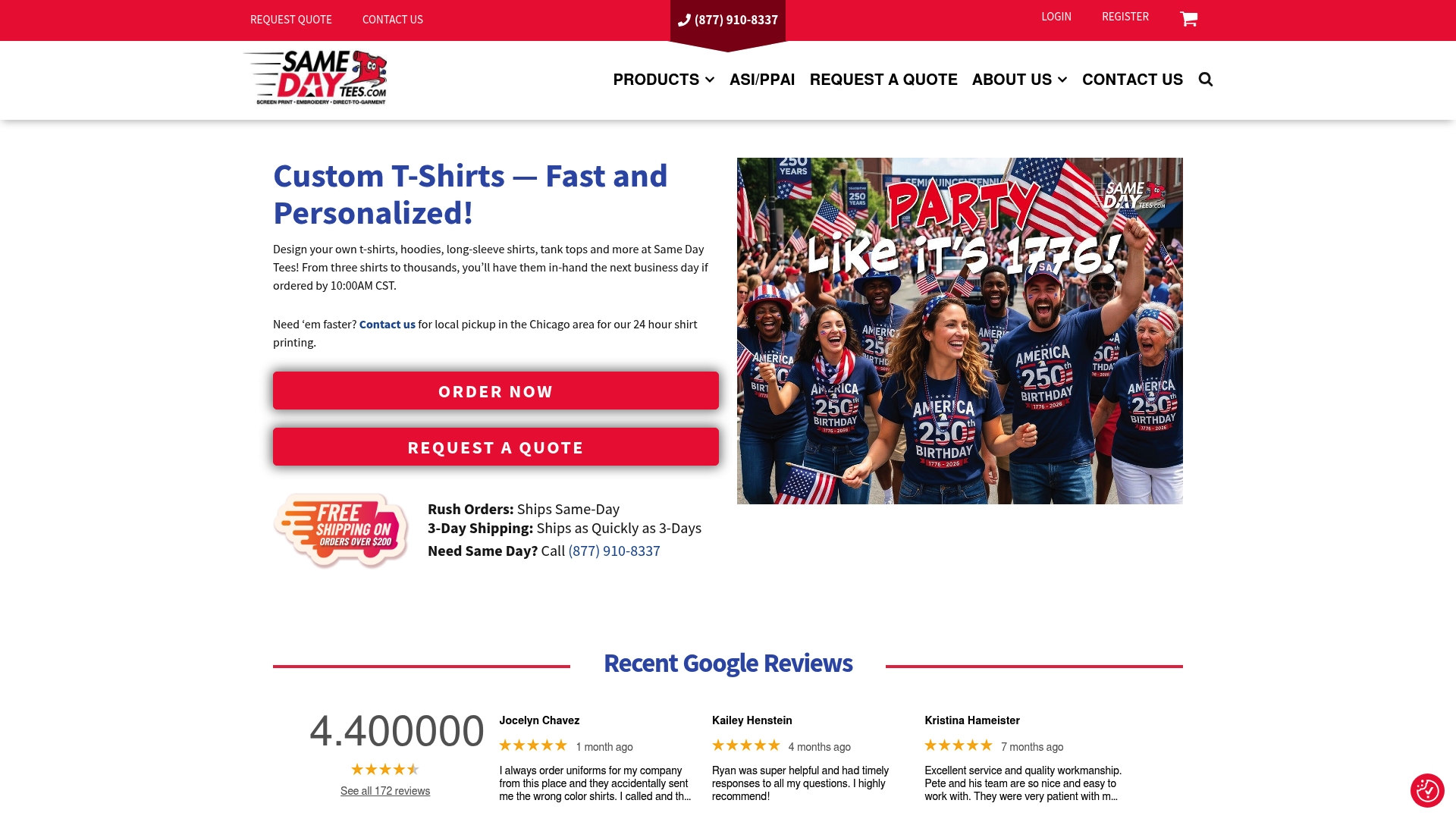 https://samedaytees.com